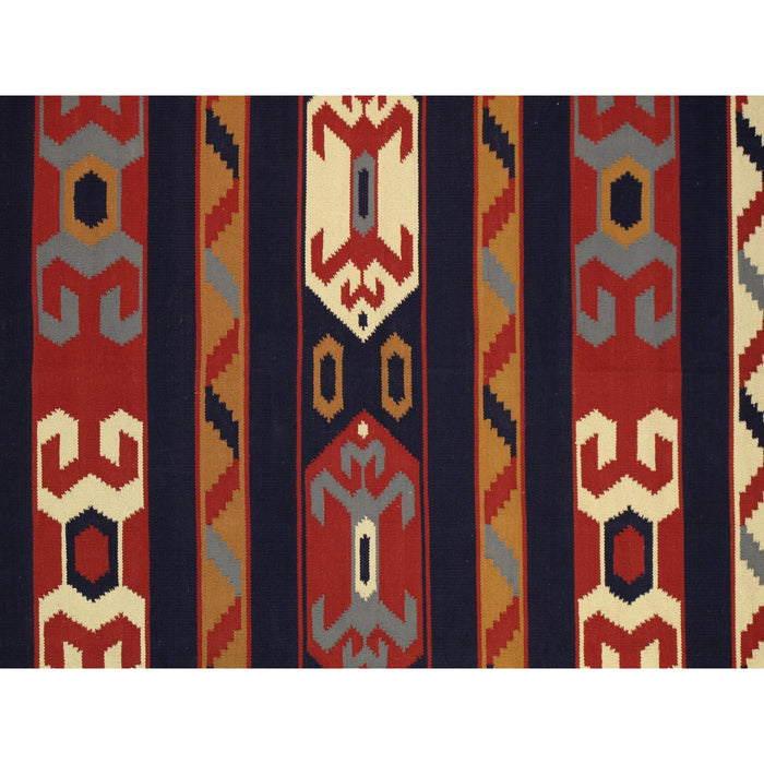 Pasargad Home Anatolian Collection Hand-Woven Cotton Area Rug- 9' 0" X 12' 0" PBB-06 9X12