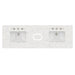 72" Double Top, 3 CM Eternal Jasmine Pearl Silestone w/ Sink & FreePower Wireless Charger (040)