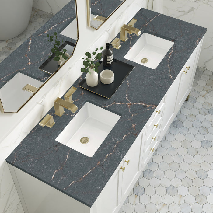 James Martin Vanities Chicago 72" Double Bathroom Vanity