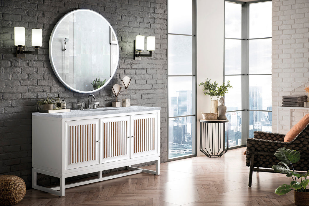 James Martin Athens 60" Single Bathroom Vanity
