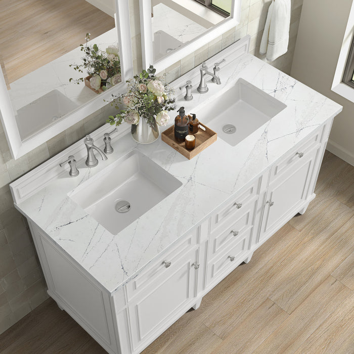 James Martin Vanities Lorelai 60" Double Bathroom Vanity