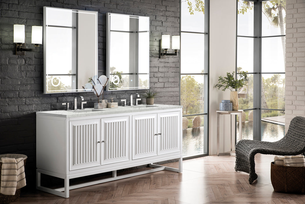 James Martin Athens 72" Double Bathroom Vanity