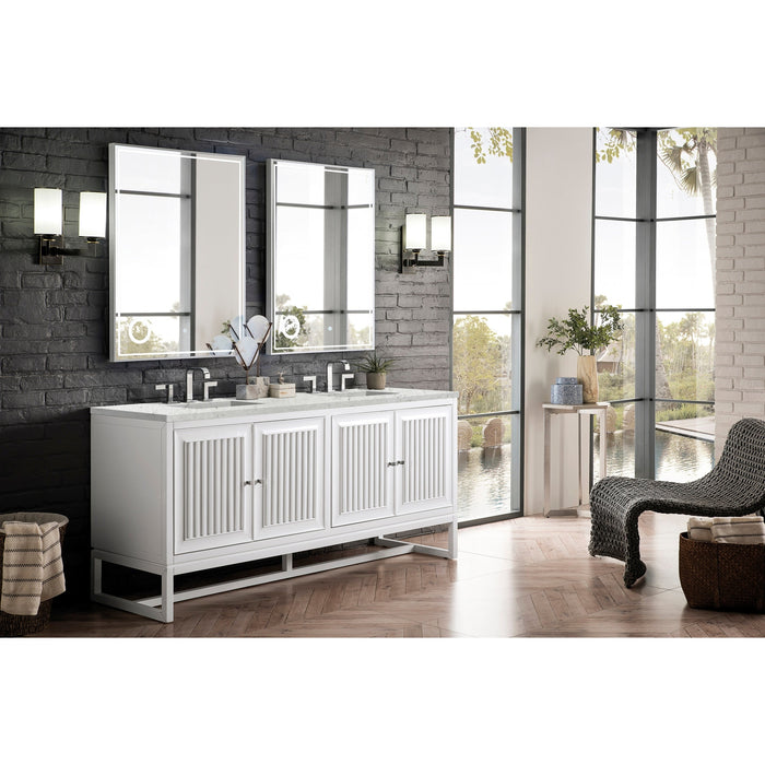 James Martin Vanities Athens 72" Double Bathroom Vanity