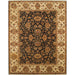 Pasargad Home Agra Collection Hand-Knotted Lamb's Wool Area Rug- 9' 0" X 12' 2" ph-375 nvy 9x12