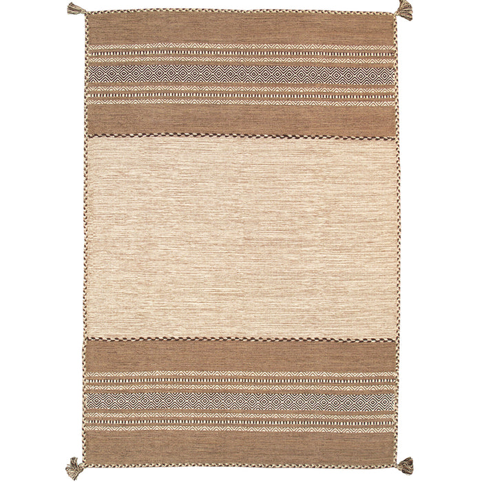 Pasargad Home Kilim Collection Hand-Woven Lamb's Wool Area Rug- 8' 0" X 10' 0" PHE-5 8X10