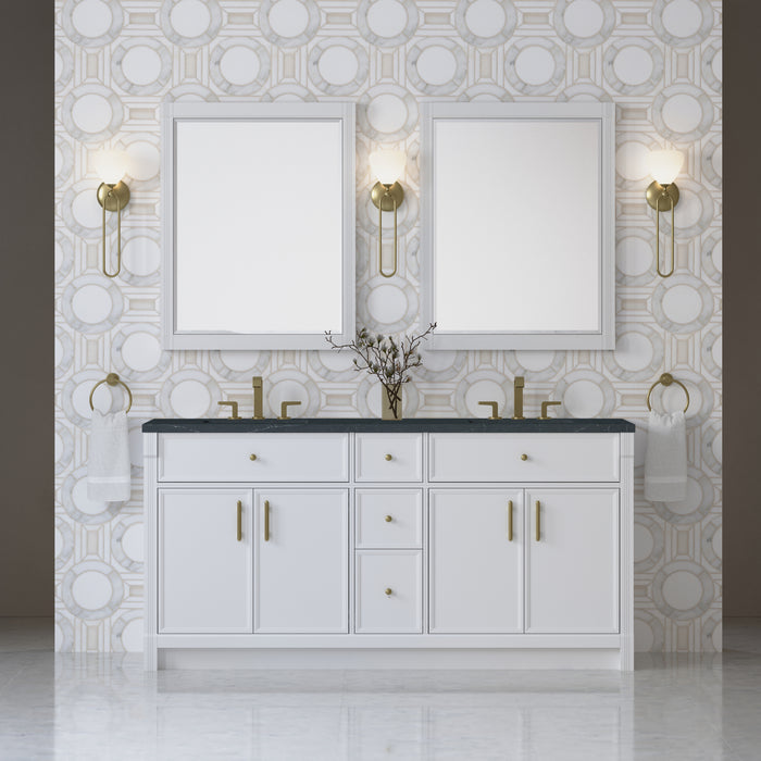 James Martin Vanities Bellshire 72" Double Bathroom Vanity
