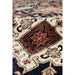 Pasargad Home Azerbaijan Collection Hand-Knotted Wool Area Rug- 9' 0" X 12' 3", Navy PJFZ-56 9x12