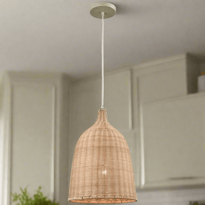 Elk Lighting Pleasant Fields Russet Beige Mini Pendant