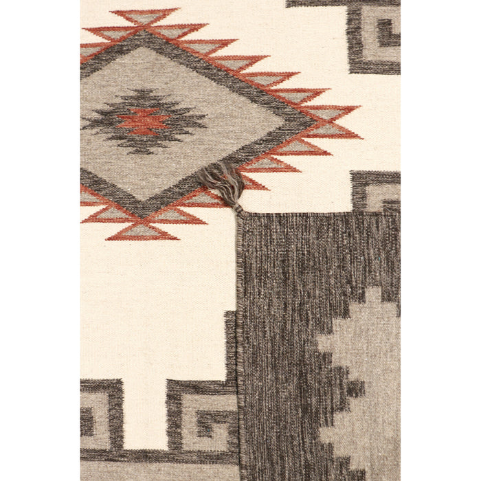 Pasargad Home Tuscany Collection Hand-Woven Wool Light Brown Area Rug- 8' 8" X 12' 0" PNT-137 9X12