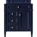 Brittany 30" Single Vanity Cabinet, Victory Blue