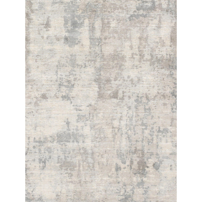 Pasargad Home Beverly Collection Hand-Loomed Bamboo Silk Area Rug-12' 0" X 15' 0" , Grey/Multi pop-8318 12x15