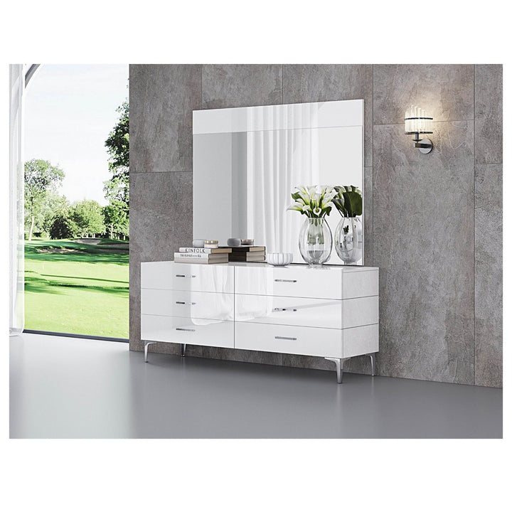 Whiteline Modern Living Diva Double Dresser