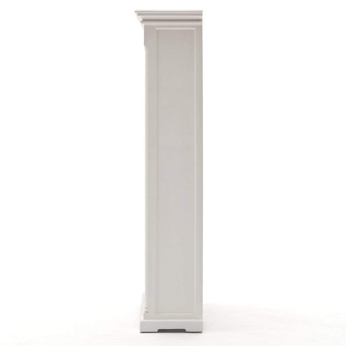 NovaSolo Provence Bookcase in Classic White Finish CA607