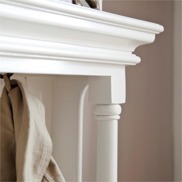 NovaSolo Provence Hall Tree White CA605