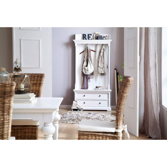 NovaSolo Provence Hall Tree White CA605