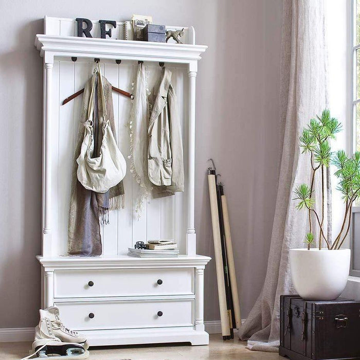 NovaSolo Provence Hall Tree White CA605