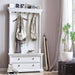 NovaSolo Provence Hall Tree White CA605