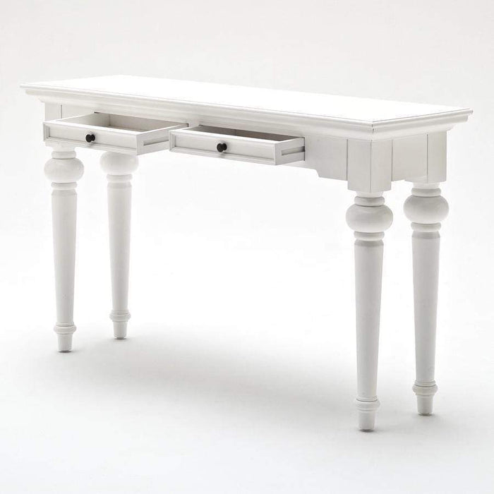NovaSolo Provence Console Table White T776