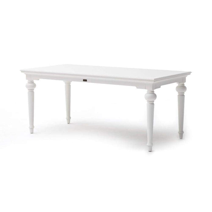 NovaSolo Provence 71"" Dining Table White T777