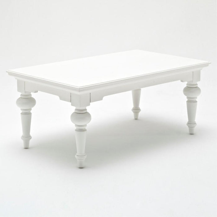 NovaSolo Provence Rectangular Coffee Table White T775