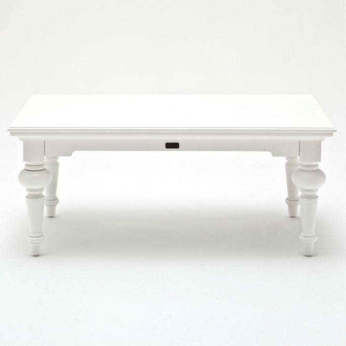 NovaSolo Provence Rectangular Coffee Table White T775
