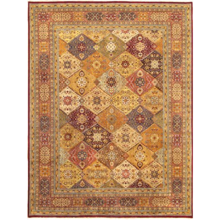Pasargad Home Baku Collection Hand-Knotted Lamb's Wool Area Rug- 11' 5" X 17' 7" PSK-2 11X18