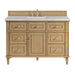 Lorelai 48" Single Vanity, Bright White, w/ 3 CM Tajnar Eclos Top