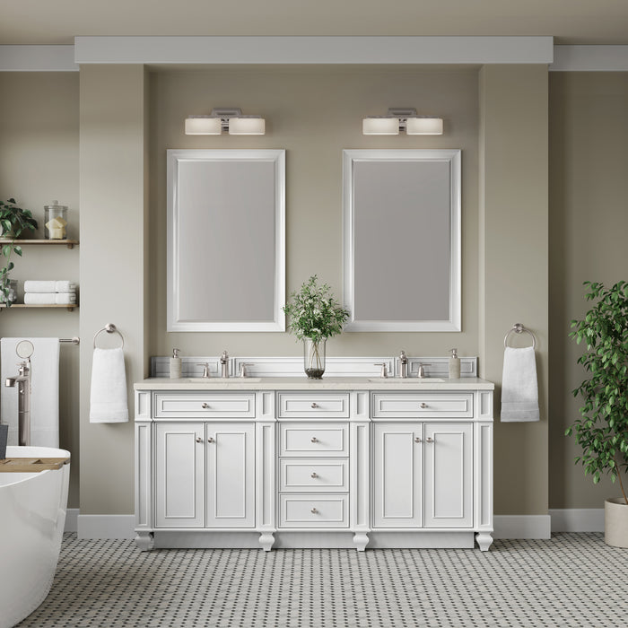 James Martin Vanities Bristol 72" Double Vanity