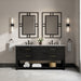 James Martin Vanities Lucian 72" Double Vanity