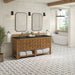 James Martin Vanities Malibu 72" Double Vanity