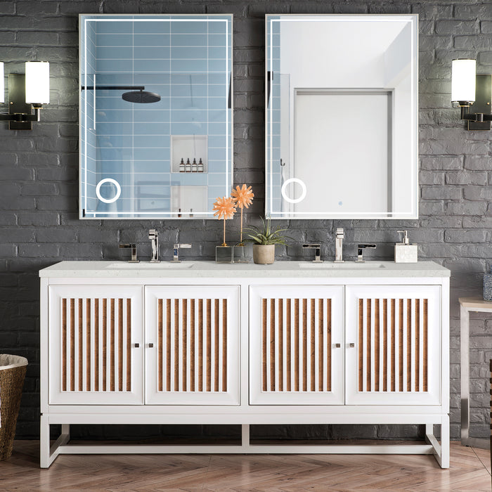 James Martin Athens 72" Double Bathroom Vanity
