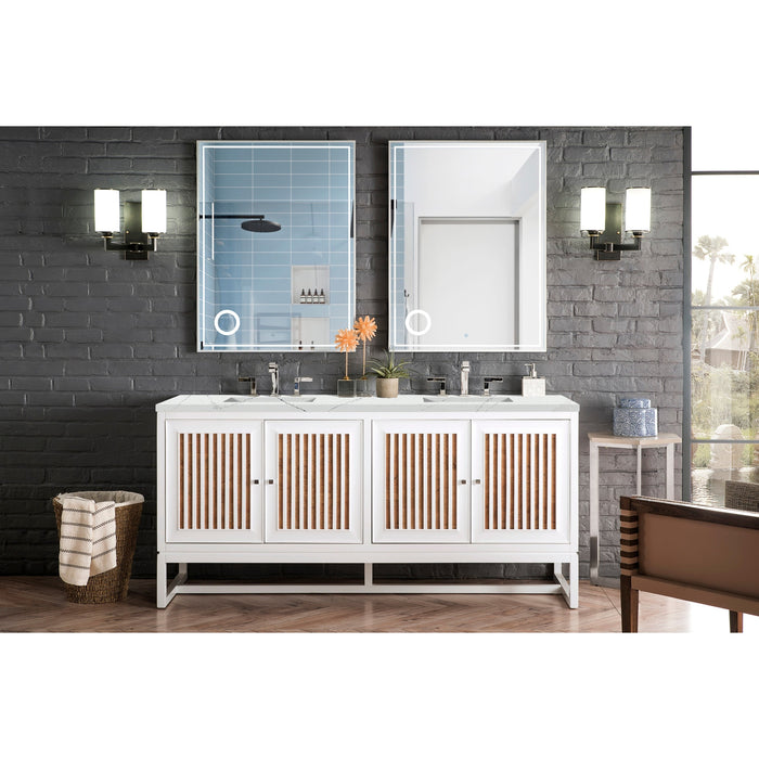 James Martin Vanities Athens 72" Double Bathroom Vanity