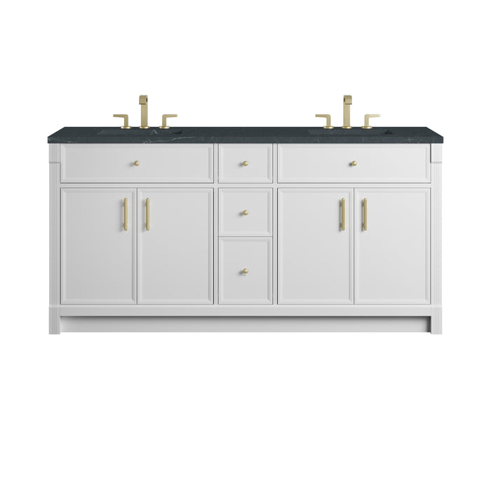 James Martin Vanities Bellshire 72" Double Bathroom Vanity