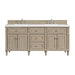 Lorelai 72"Double Vanity, Mid-Century Walnut w/ 3 CM Lime Delight Silestone Top