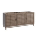 Portland 72" Double Vanity Cabinet, Whitewashed Walnut