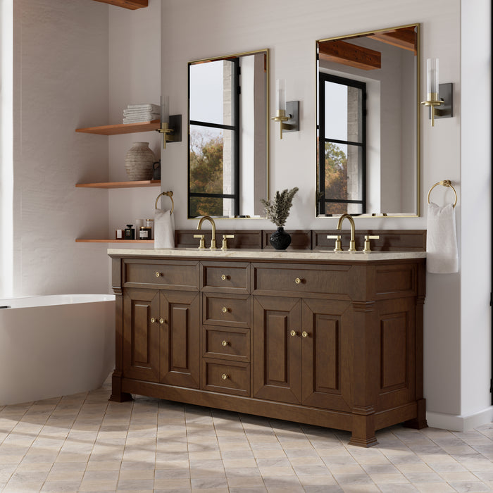 James Martin Vanities Brookfield 72" Double Vanity