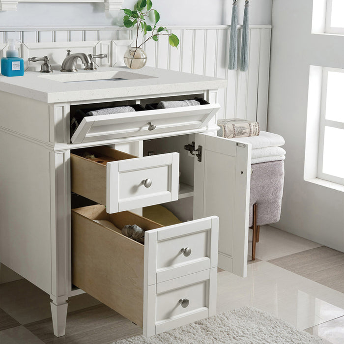James Martin Vanities Brittany 30" Single Bathroom Vanity