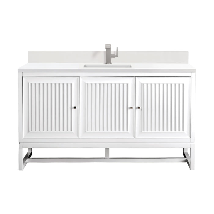 James Martin Athens 60" Single Bathroom Vanity