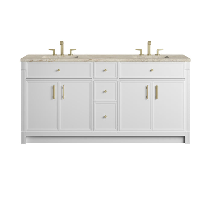 James Martin Vanities Bellshire 72" Double Bathroom Vanity