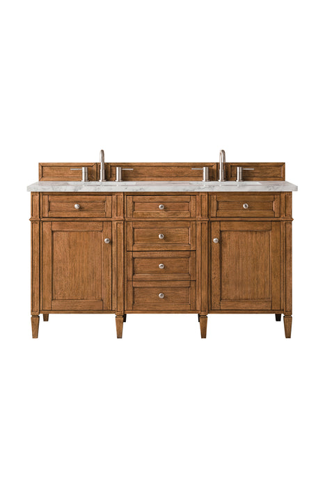 Brittany 60" Double Vanity Cabinet, Smokey Celadon
