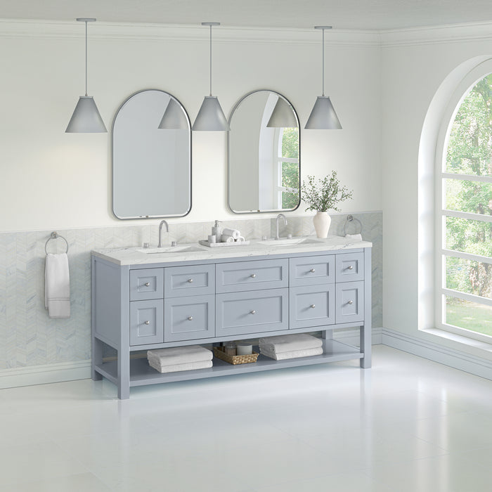 James Martin Vanities Breckenridge 72" Double Vanity