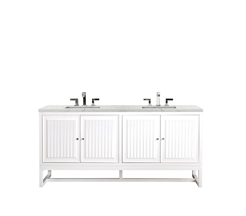 James Martin Athens 72" Double Bathroom Vanity