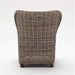 NovaSolo Wickerworks Queen Chair Natural Grey CR42