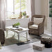 NovaSolo Wickerworks Queen Chair Natural Grey CR42