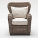 NovaSolo Wickerworks Queen Chair Natural Grey CR42