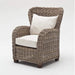 NovaSolo Wickerworks Queen Chair Natural Grey CR42