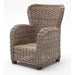 NovaSolo Wickerworks Queen Chair Natural Grey CR42