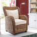 NovaSolo Wickerworks Queen Chair Natural Grey CR42