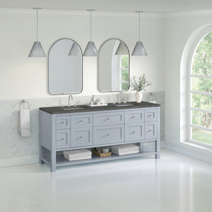 James Martin Vanities Breckenridge 72" Double Vanity