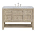 Breckenridge 48" Single Vanity, Smokey Celadon w/ 3 CM Eternal Jasmine Pearl Top w/FreePower Wireless Charger